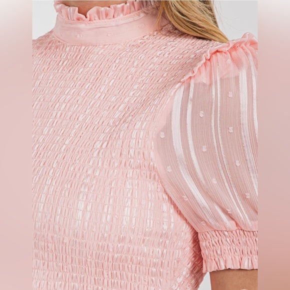 ✨Smock Swiss Shimmer Dress ✨ - Picture 2 of 3